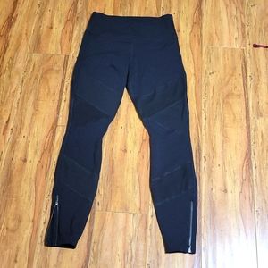 Athleta ankle zip moto leggings